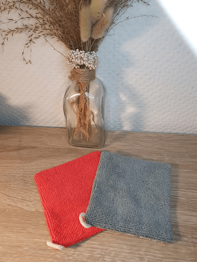 Débarbouillettes Léonie / microfibre