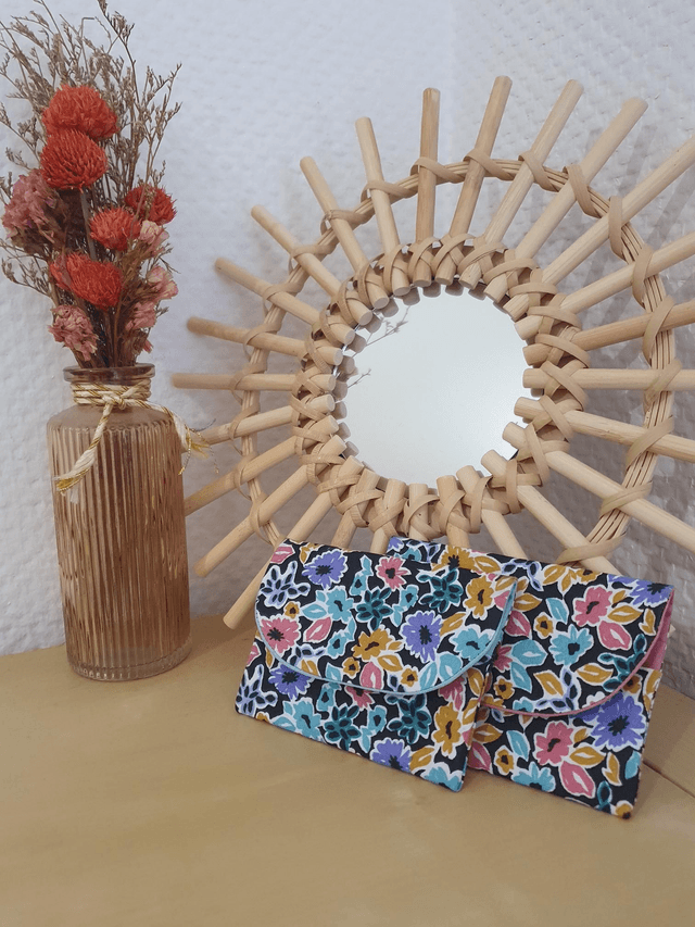 Porte-cartes Bernie Turquoise