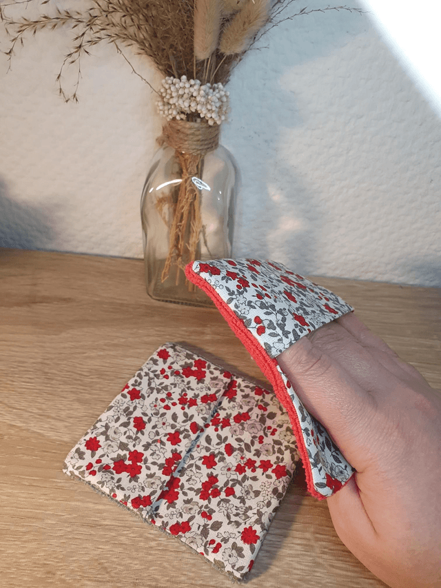 Débarbouillettes Léonie / microfibre